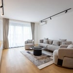 Rental of a stylish and spacious penthouse, 132 m², Charm Residence, Voždovac, Belgrade, Serbia